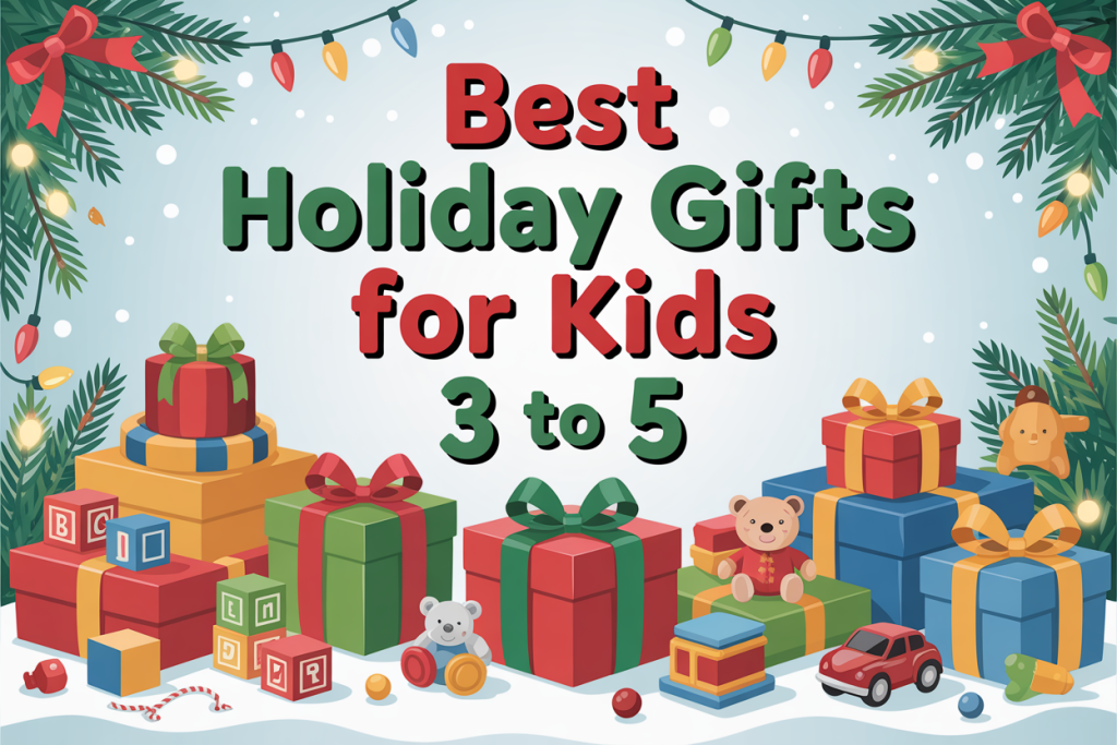Best Holiday Gifts For Kids 3-5 Years Old That Spark Creativity and Learning